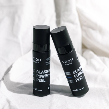 Veoli Botanica - Glass Skin Power Peel - Drėkinamasis ir Skaistinantis Veido Šveičiamasis Gelis - 30ml