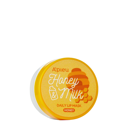 A'pieu - Honey & Milk Daily Lip Mask - Honey - Maitinamoji Lūpų Kaukė - 6g