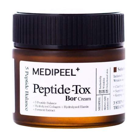 Medi-Peel - Peptide-Tox Bor Cream - Liftinguojantis Kremas su Peptidų Kompleksu - 50g