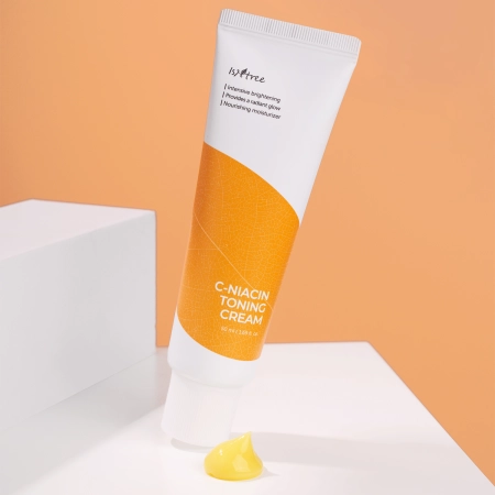Isntree - C-Niacin Toning Cream - Šviesinantis veido kremas - 50ml