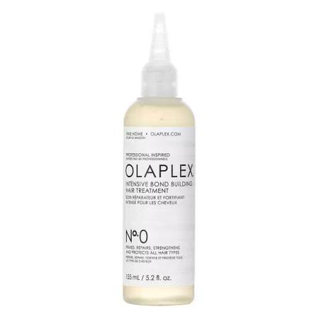 Olaplex - No. 0 Intensive Bond Building Hair Treatment - Intensyvi Plaukų Terapija, Pasižyminti Stipriu Regeneruojamuoju Poveikiu - 155 ml