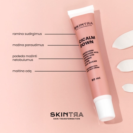 SkinTra - Cicalm Down - Lengvas Cica Kremas - 50ml