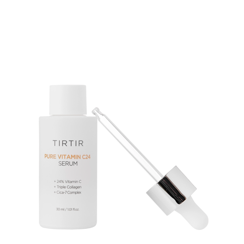 TIRTIR - Pure Vitamin C24% Serum – Šviesinamasis ir Stangrinamasis Veido Serumas su Vitaminu C – 30 ml