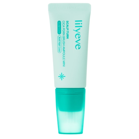 lilyeve - Scalp:Turn Cica PDRN Brush Ampoule - Ampulė nuo Pleiskanų Galvos Odai - Mini - 30ml
