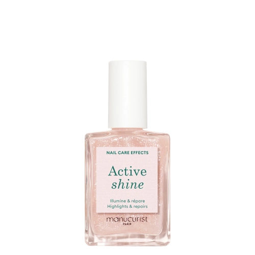 Manucurist - Active - Active Shine - Puoselėjamasis Nagų Lakas 2in1 - 15ml