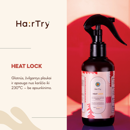 HairTry - Heat Lock - Nenuplaunamas Kondicionierius - 200ml