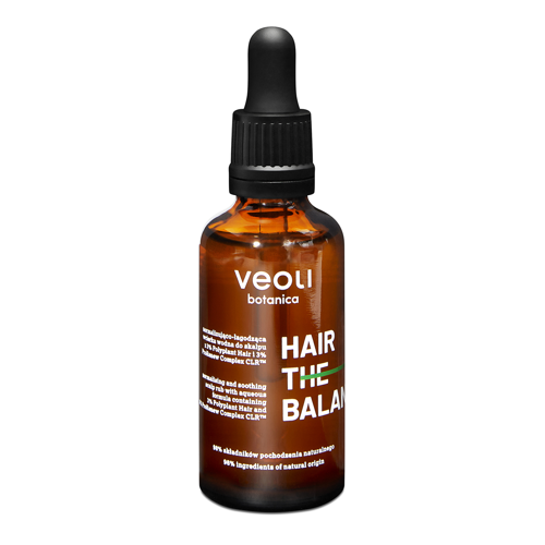 Veoli Botanica - Hair The Balance - Normalizuojanti ir Švelninanti Galvos Odos Įtrynimui Priemonė - 50ml