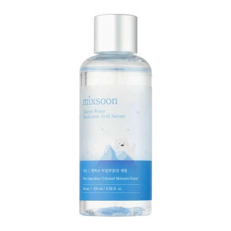Mixsoon - Glacier Water Hyaluronic Acid Serum - Serumas su Hialurono Rūgštimi ir Ledynų Vandeniu - 100ml