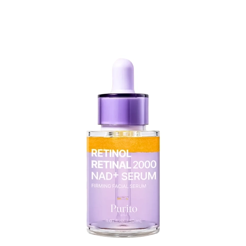 Purito Seoul - Retinol Retinal 2000 NAD+ Serum - Stangrinamasis Veido Serumas - 30ml