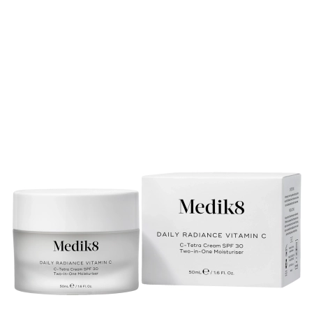 Medik8 - Daily Radiance Vitamin C - C-Tetra Cream SPF30 - Drėkinamasis Kremas su Vitaminu C ir Apsauga nuo Saulės - 50ml