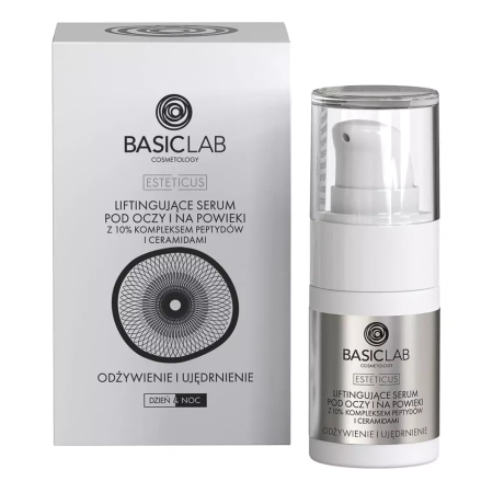 BasicLab - Maitinimas ir Stangrinimas - Maitinamasis ir Stangrinamasis Akių ir Vokų Serumas - 15ml