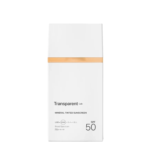 Transparent Lab - Mineral Tinted Sunscreen Medium - Mineralinis Apsauginis Kremas su SPF50 - 100ml