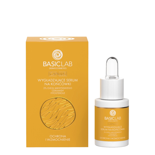 BasicLab - Capillus - Išlyginamasis Serumas Galiukams - 15ml