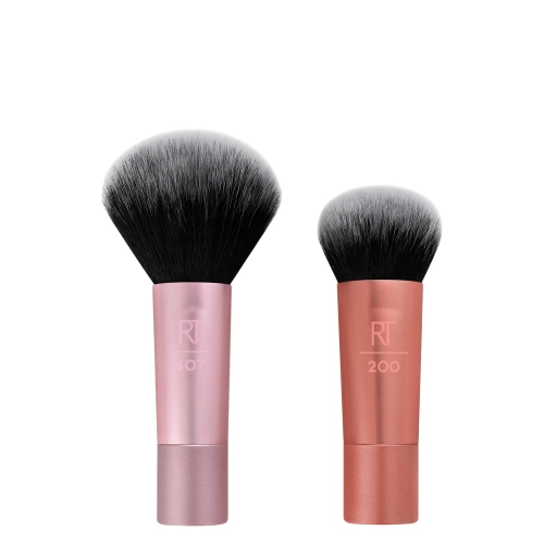Real Techniques - Mini Brush Duo - Mini Makiažo Šepetėlių Rinkinys