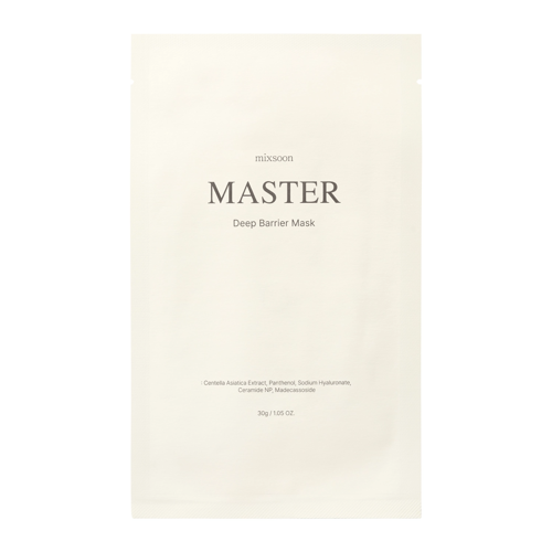 Mixsoon - Master Deep Barrier Mask - Hidrolipidinį Barjerą Atstatančių Kaukių Rinkinys - 5vnt.