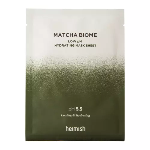 Heimish - Matcha Biome Low pH Hydrating Mask Sheet – Raminamoji Kaukė su Probiotikais – 30 ml