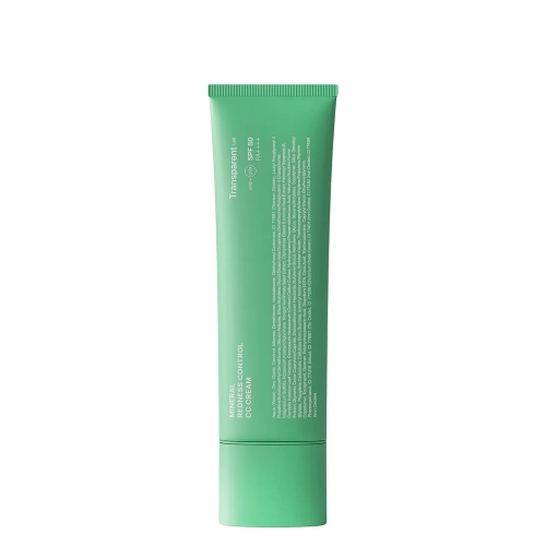 Transparent Lab – Mineral Redness Control CC Cream – Spalvą Koreguojantis SPF 50 Kremas Mažinantis Paraudimus – 45 ml