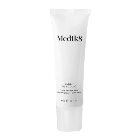 Medik8 - Sleep Glycolic - Naktinis Šveitiklis su Lėtai Išsiskiriančių AHA Rūgščių Technologija - 30ml