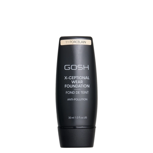GOSH - X-Ceptional Wear Foundation - Ilgalaikis Makiažo Pagrindas - 11 Porcelain - 30ml