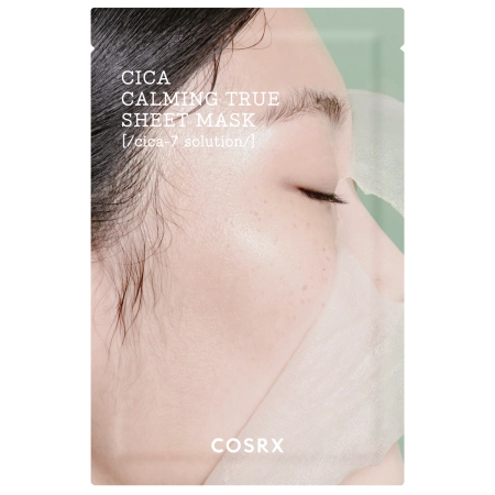 COSRX - Pure Fit Cica Calming True Sheet Mask - Raminamoji Lakštinė Kaukė su Azijine Centele - 21ml