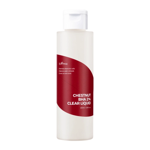 Isntree - Chestnut BHA 2% Clear Liquid - Šveičiamasis losjonas su 2 % salicilo rūgštimi - 100ml