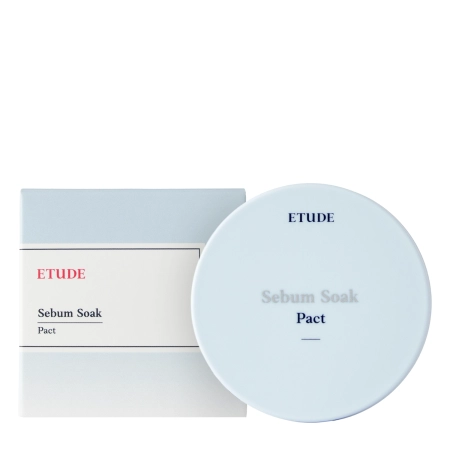 Etude House - Sebum Soak Pact - Matuojanti Pudra - 9,5g