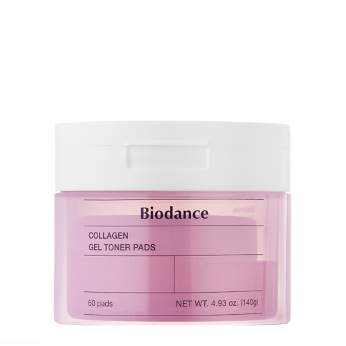 Biodance - Collagen Gel Toner Pads - Stangrinamieji Kolageniniai Veido Padeliai - 60vnt