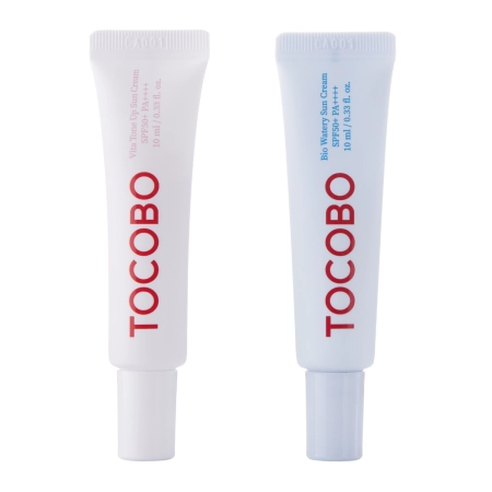 Tocobo - Sun Care Mini Duo – Apsauginių Kremų nuo Saulės SPF 50+ PA++++ Rinkinys – 2 x 10 ml