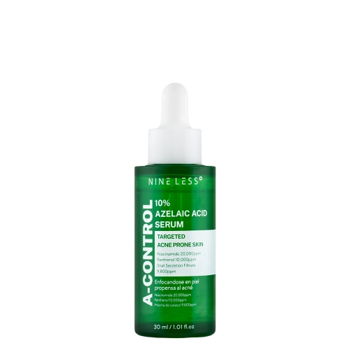 Nine Less - A-Control 10% Azelaic Acid Serum - Serumas su 10% Azelaino Rūgštimi - 30ml