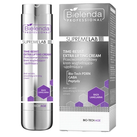 Bielenda Professional - Supremelab - Bio-Tech Age - Time-Resist Extra Lifting Cream - Priešraukšlinis Glotninamasis ir Stangrinamasis Kremas - 45ml