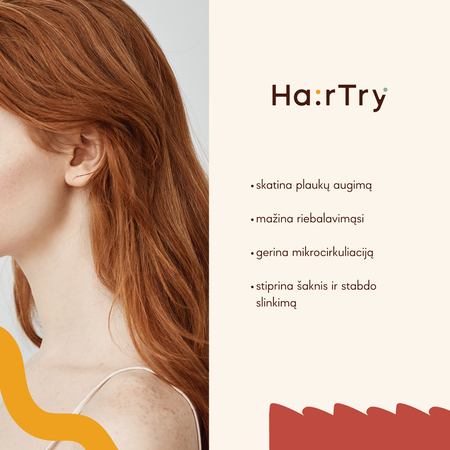 HairTry - Long Hair, Don't Care - Maitinamasis Galvos Odos Įtrynimas su Kapsuliuotu Aliejumi ir Augaliniais Ekstraktais - 100ml
