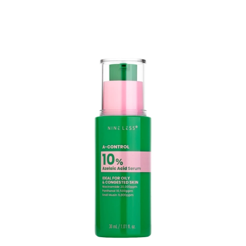 Nine Less - A-Control 10% Azelaic Acid Serum - Serumas su 10% Azelaino Rūgštimi - 30ml