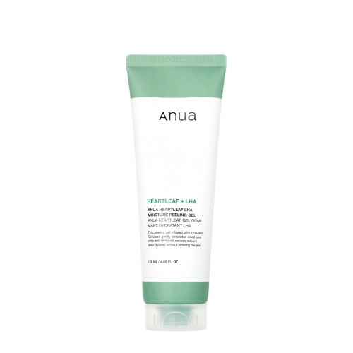 Anua - Heartleaf LHA Moisture Peeling Gel – Gelinis Veido Šveitiklis – 120 ml