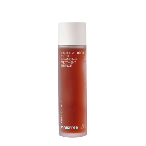 Innisfree - Black Tea Youth Enhancing Treatment Essence - Glotninamoji ir Stangrinamoji Veido Esencija - 145ml