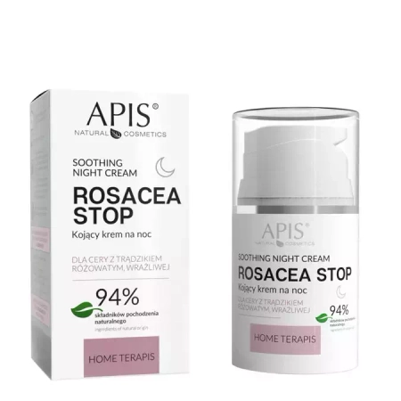 Apis - Rosacea Stop - Raminamasis Naktinis Kremas - 50ml