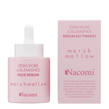 Nacomi - Zero Pore & Blemishes - Veido Serumas - Marshmallow - 30ml