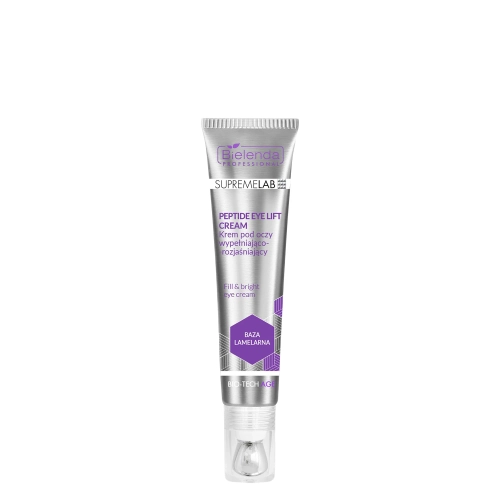 Bielenda Professional - Supremelab - Bio-Tech Age - Peptide Eye Lift Cream - Užpildantis ir Šviesinantis Paakių Kremas - 15ml