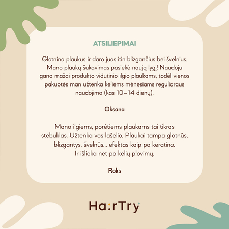 HairTry - Who Is She? - Lamelinis Vanduo - 100ml