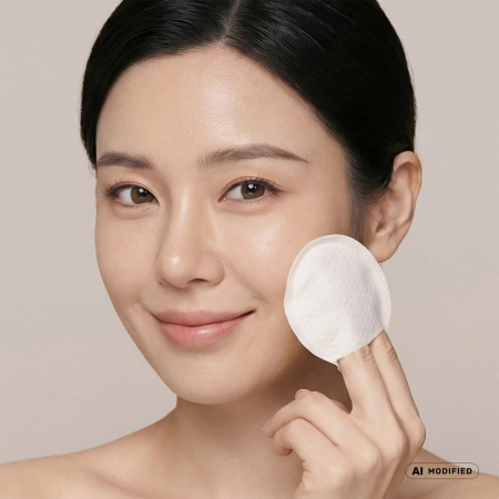 KORIKA - Skin Essentials Dual Exfoliating Toner Pads - Šveičiantys Veido Vatos Diskeliai - 20vnt
