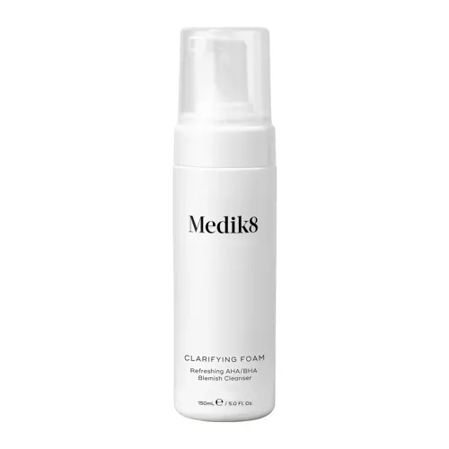 Medik8 - Clarifying Foam - Refreshing AHA/BHA - Blemish Cleanser - Valomosios Putos su Rūgštimis - 150ml