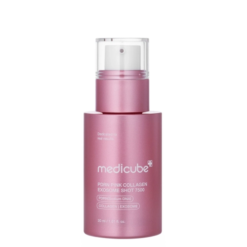Medicube - PDRN Pink Exosome Shot Serum 7500 - Stangrinamasis Serumas su Mikroadatėlėmis - 30ml