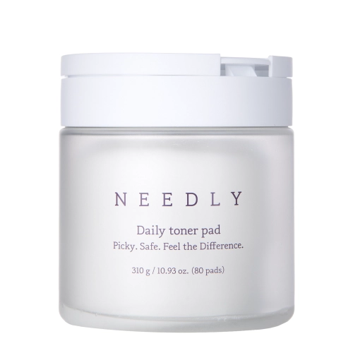 Needly - Daily Toner Pad - Eksfolijuojantys ir Drėkinantys Veido Diskeliai - 60vnt/280g