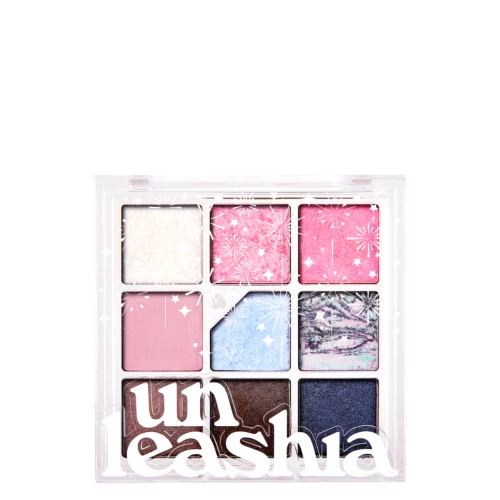 Unleashia - Glitterpedia Eye Palette - Veganiška Akių Šešėlių Paletė - 8 All of Dancing Swan - 6,6g