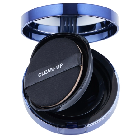 CUSKIN - Clean Up Skinfit Cushion Pact SPF50/PA++++ - Makiažo Pagrindas Pagalvėlėje - No. 21 - 15g+15g