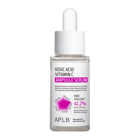 APLB - Kojic Acid Vitamin C Ampoule Serum - Revitalizuojantis Veido Serumas - 40ml