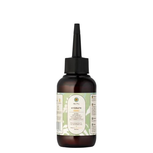HairTry - Hydrate Hero - Drėkinamasis ir Raminamasis Galvos Odos Įtrynimas su NMF Kompleksu ir Ektoinu - 100ml