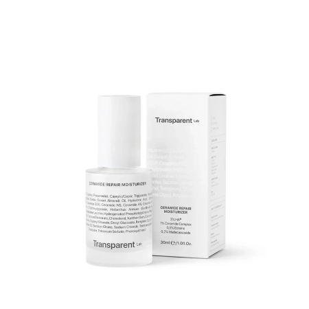 Transparent Lab - Ceramide Repair Moisturizer - Intensyviai Regeneruojantis Serumas su Keramidais - 30ml