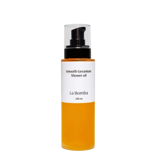La Bomba - Smooth Geranium Shower Oil - Maudymosi Aliejus - Smooth Geranium - 100ml