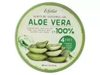 Esfolio - Moisture Soothing Gel Aloe Vera - Drėkinamasis ir Raminamasis Alavijų Gelis - 300ml