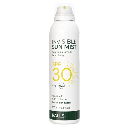 Ralls - Invisible Sun Mist SPF30 - Migla su Apsauginiu Filtru nuo Saulės - 100ml